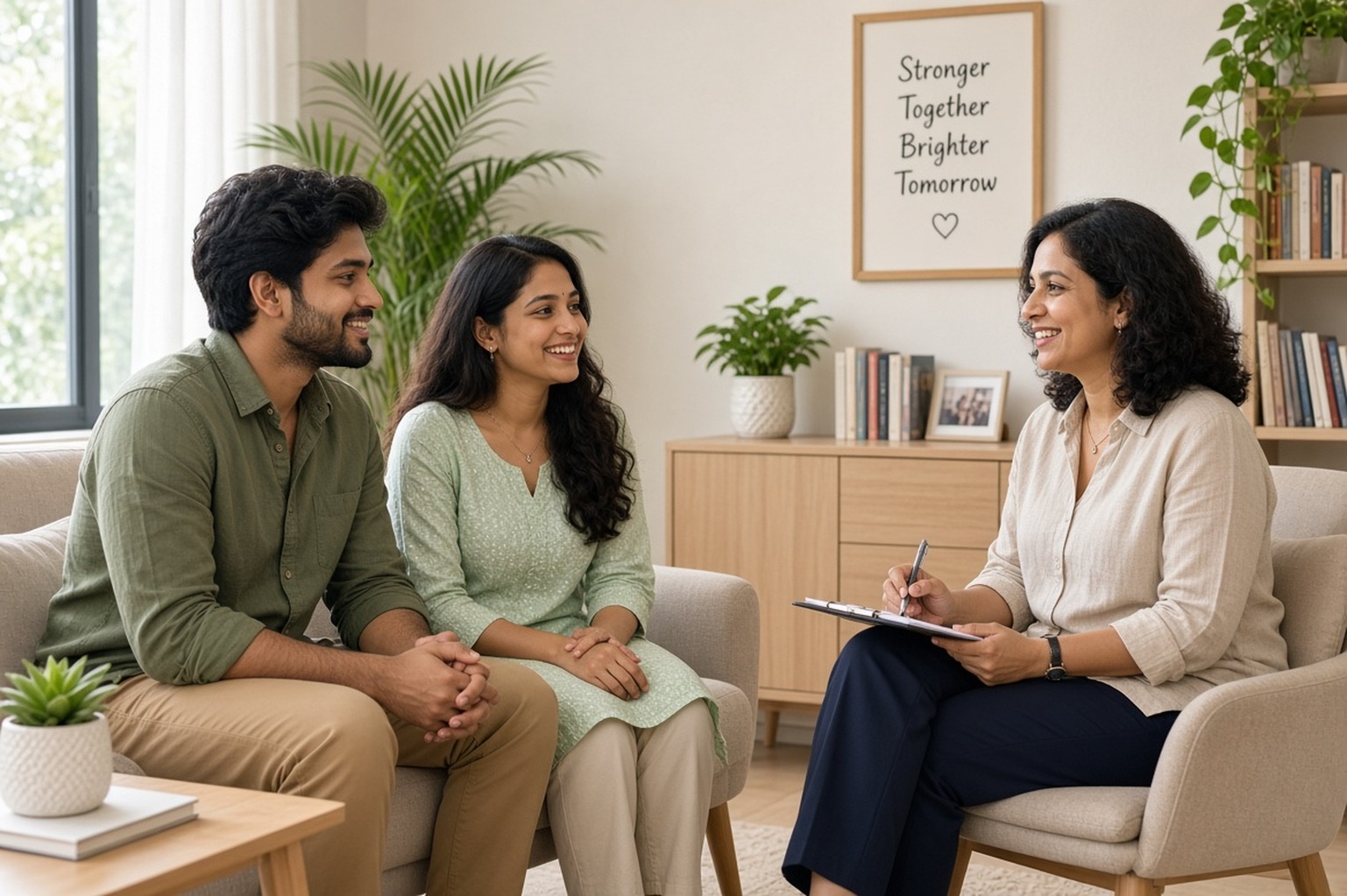 Calm counselling space