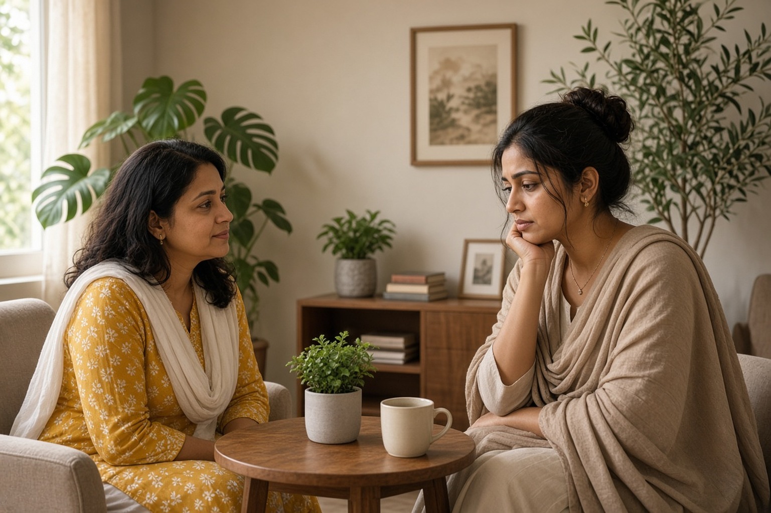 Couples counselling session for married partners
