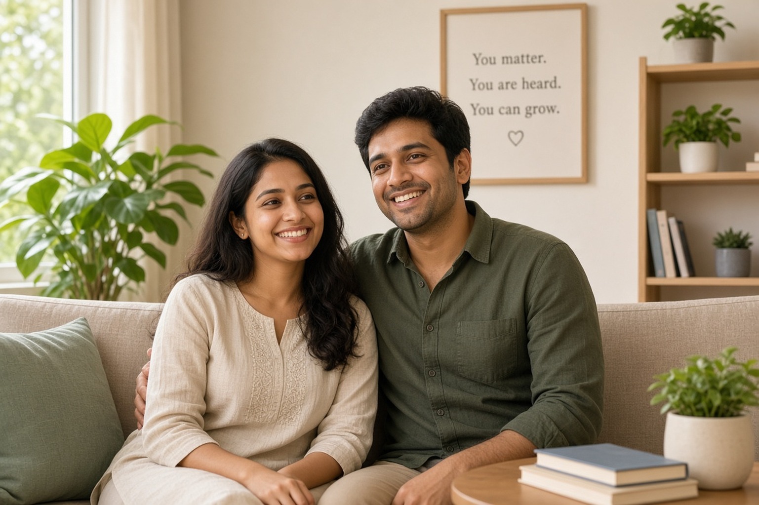 Premarital counselling conversation